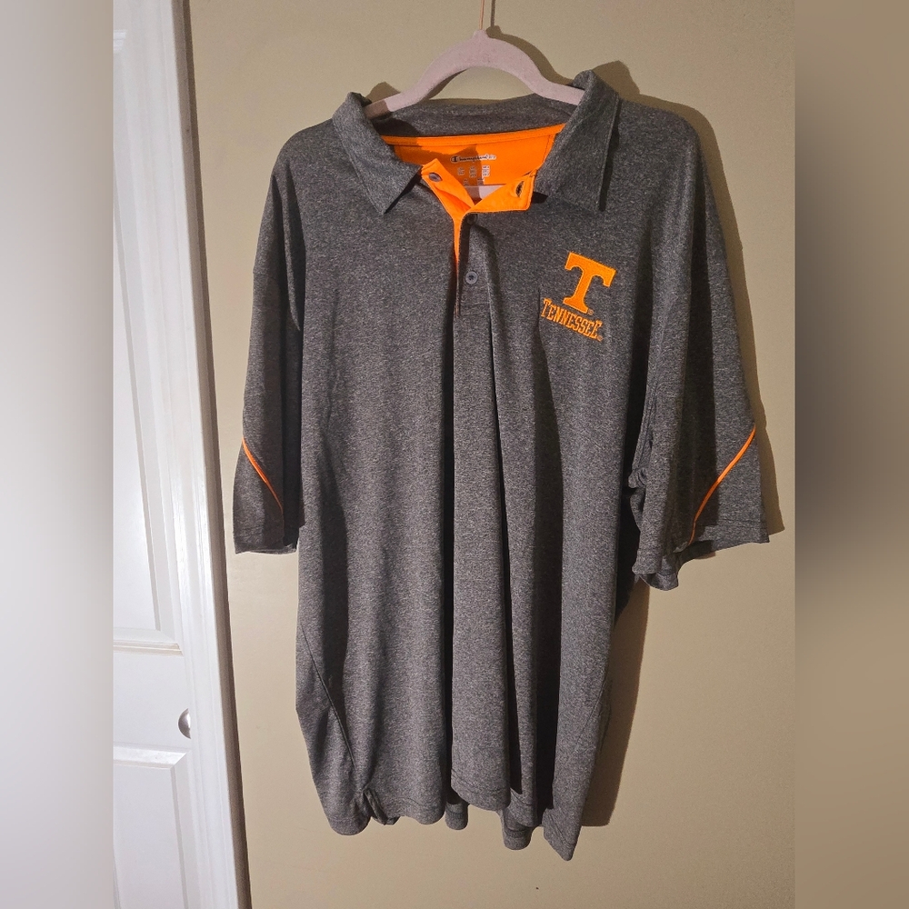 Tennessee Gray and Orange Polo Shirt